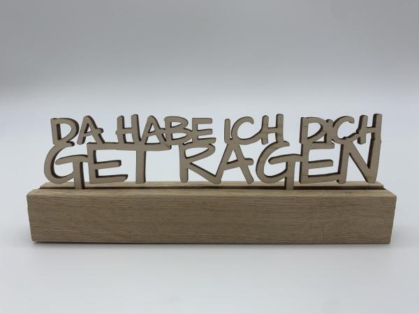 Spuren im Sand Aufsteller
